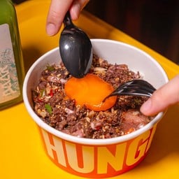 ข้าวเนื้อผัดพริกเสฉวน