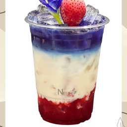 อัญชัญนมสดสตรอว์เบอรี่