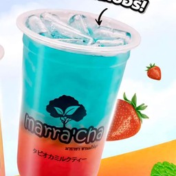 สตอเบอรี่มิกซ์มิ้นท์โซดา