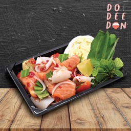 หมึกม่อนยำปลาร้า