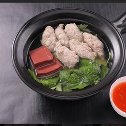 เกาเหลาเลือดหมู(หมูล้วน)