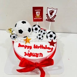 เค้กฟุตบอล Liverpool  1ปอนด์