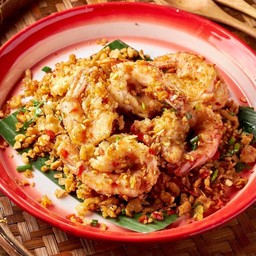 กุ้งคั่วพริกเกลือ