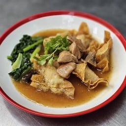 เกี๊ยวกุ้ง กรอบ หน้าไก่