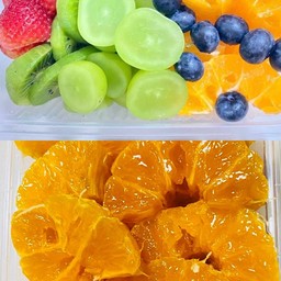 [เซตสุดฮิต] ผลไม้รวม 1 + ส้มสายน้ำผึ้งหวานๆ คว้านเม็ด