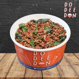 เนื้อวากิวสับผัดซอสญี่ปุ่น 