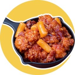 ไก่ทอดเกาหลียังนยอม (สะโพกไก่) XL Korean Fried Chicken Thigh XL