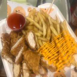 ไก่ทอด+เฟรนฟราย
