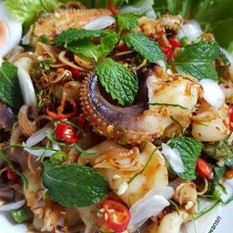 พล่าหนวดหมึก