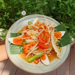 ตำไทยไข่เค็ม