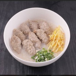 โจ๊กแห้งหมู