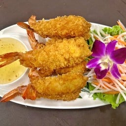 กุ้งชุบแป้งทอด