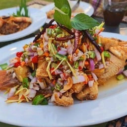 ปลาทับทิมสมุนไพร