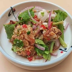 (724) ยำไก่ทอดคาราเงะ