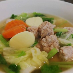 ต้มจืดเต้าหู้หมูสับ