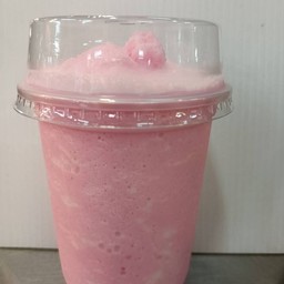 มะพร้าวปั่นนมชมพู