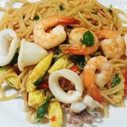 สปาเก็ตตี้ขี้เมาทะเล