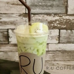 นมสดกีวีเย็น