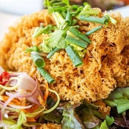 ยำปลาดุกฟู