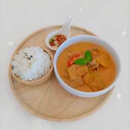 ข้าวแกงหมูฟักทอง