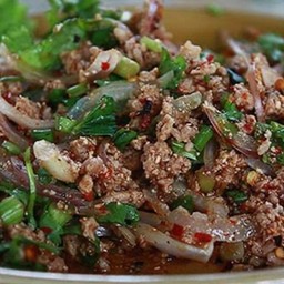 ลาบเนื้อ