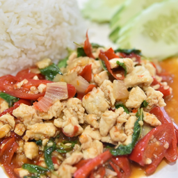 ข้าวกระเพราไก่