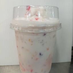 มะพร้าวปั่นนมสดปีโป้