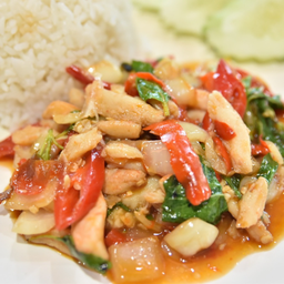 ข้าวกระเพราปู