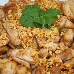 ไก่กระเทียม