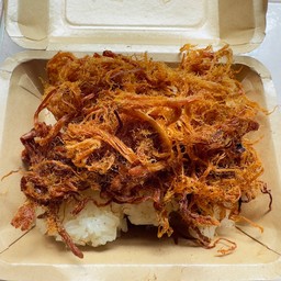 ข้าวเหนียวหมูฝอย