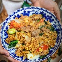 ข้าวผัดหมูโบราณณ