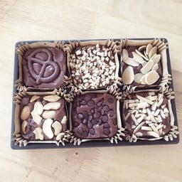 บราวนี่ฟัดจ์6ชิ้น  fudge brownie