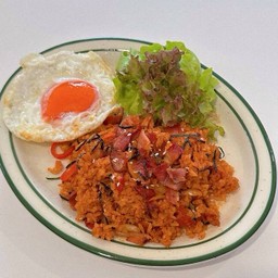 ข้าวผัดกิมจิ-Kimji Fried Rice