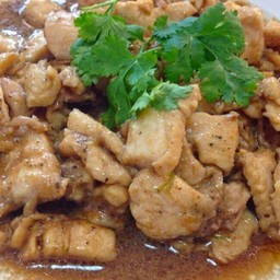 ข้าวหมูน้ำมันหอย