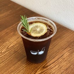 Iced Honey Lemon Americano