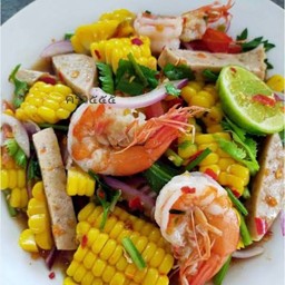 ยำข้าวโพด