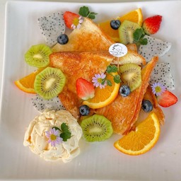 เฟรนโทสต์ (burnt butter toast)