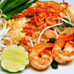 ผัดไทยวุ้นเส้นกุ้ง