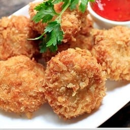 ทอดมันกุ้งชุดใหญ่