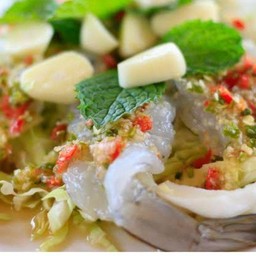 กุ้งแช่น้ำปลา