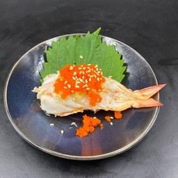 ข้าวปั้นกุ้งชีส