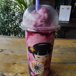 บลูเบอรี่ปั่นมสด