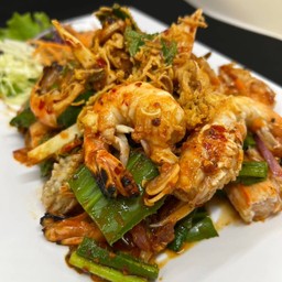 กุ้งลุยสวน