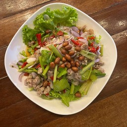 ยำวุ้นเส้นหมูสับ