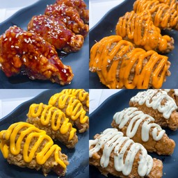 ไก่ทอดเกาหลี(เลือกผสมรสชาติได้)
