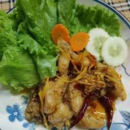 [อร่อยซ่ากับโค้ก] ข้าวปลากระพงศ์ราดซสมะขาม +  โค้ก ไม่มีน้ำตาล (ขวด) 