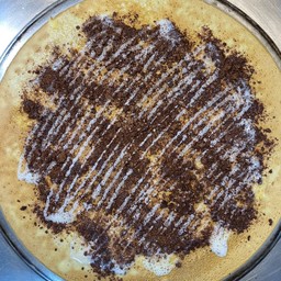 ดับเบิ้ลโอวัลตินเฟลก+ซอสชอคโกแลต+นมข้น