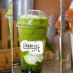 มะพร้าวนมสดปั่นชาเขียว