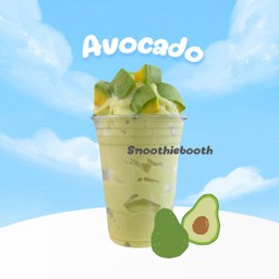 อโวคาโด้นมสดปั่น Smoothie booth