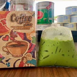 ชาเขียวถุงยักษ์